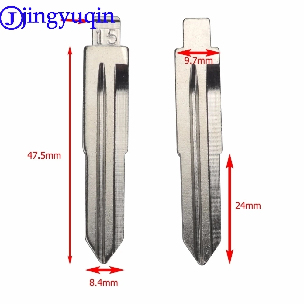 jingyuqin #15 Blade 10ps/lot Car Remote Blank Key For Chevrolet Epica Hyundai Elantra, QQ,Ssangyong Kia For Mercedes-Benz
jingyuqin #15 Blade 10ps/lot Car Remote Blank Key For Chevrolet Epica Hyundai Elantra, QQ,Ssangyong Kia For Mercedes-Benz