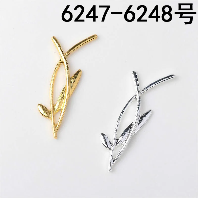 50pcs 14*40mm Alloy Material gold color Leaf Branch charm pendant for wedding Head DIY Handmade Jewelry Making
50pcs 14*40mm Alloy Material gold color Leaf Branch charm pendant for wedding Head DIY Handmade Jewelry Making
