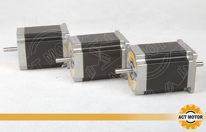 Free Ship From Germany! ACT 3PCS Nema23 Stepper Motor 23HS8630B Dual Shaft 6-Lead 270oz-in 76mm 3.0A CE ISO ROHS High Quality
Free Ship From Germany! ACT 3PCS Nema23 Stepper Motor 23HS8630B Dual Shaft 6-Lead 270oz-in 76mm 3.0A CE ISO ROHS High Quality