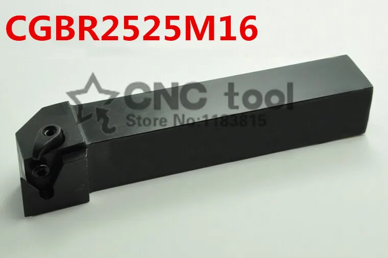 CGBR2525M16/32 25*25mm External Grooving Turning Slotting Tool Holder For Lathe Machine CNC Cutting Turning Tool Set Holder
CGBR2525M16/32 25*25mm External Grooving Turning Slotting Tool Holder For Lathe Machine CNC Cutting Turning Tool Set Holder
