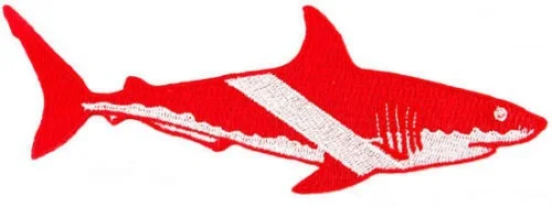 GREAT WHITE SHARK EMBROIDERED PATCH SCUBA DIVING iron-on DIVER DOWN EMBLEM GIFT
GREAT WHITE SHARK EMBROIDERED PATCH SCUBA DIVING iron-on DIVER DOWN EMBLEM GIFT
