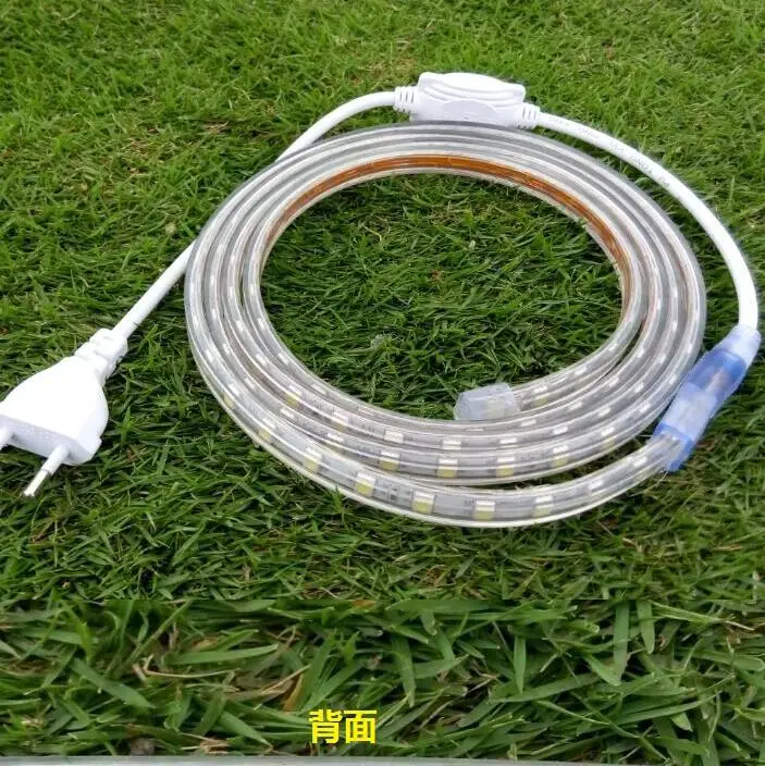 Waterproof 220V LED Strip with EU plug 5050 SMD 60leds/m LED light Garden Outdoor home String light With Plug
Waterproof 220V LED Strip with EU plug 5050 SMD 60leds/m LED light Garden Outdoor home String light With Plug