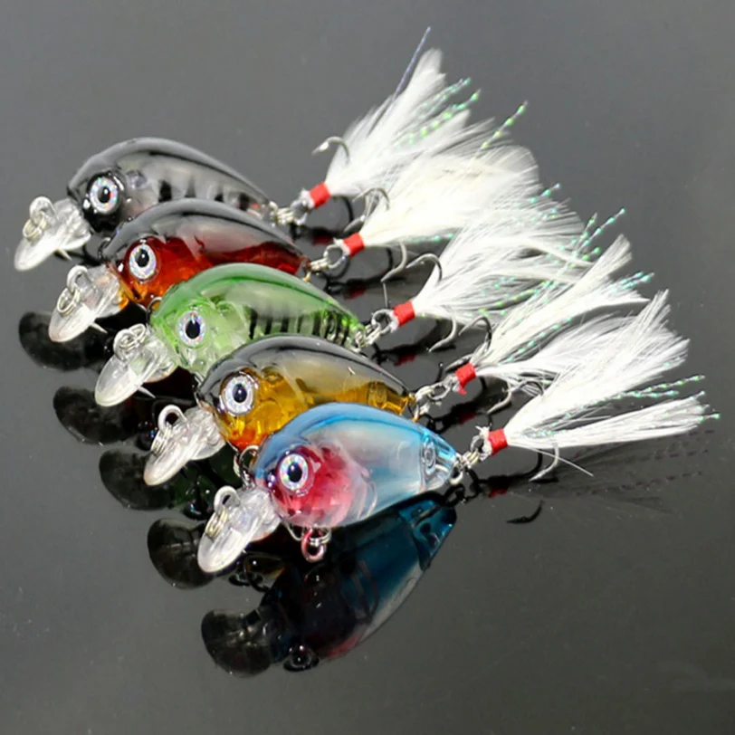 L105H 5 шт./компл. 3,6 см 4 г рыболовные приманки Crank Baits Mini Crankbait 3D Eye искусственные жесткие басы воблер приманки Крючки с перьями
L105H 5 шт./компл. 3,6 см 4 г рыболовные приманки Crank Baits Mini Crankbait 3D Eye искусственные жесткие басы воблер приманки Крючки с перьями