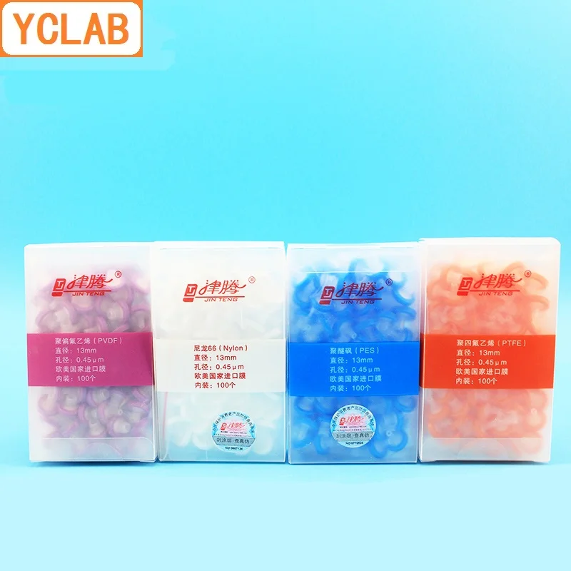 YCLAB 100PCS Syringe Filter Disposable Diameter 13mm Aperture 0.22/0.45/0.8um MCE Nylon66 PTFE PVDF ( Gift 1 Plastic Sampler )
YCLAB 100PCS Syringe Filter Disposable Diameter 13mm Aperture 0.22/0.45/0.8um MCE Nylon66 PTFE PVDF ( Gift 1 Plastic Sampler )