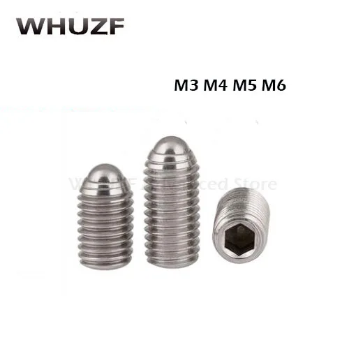 20pcs M3/M4/M5/M6 Hex Socket Spring Ball Set Screw Wave Beads Positioning Marbles Boyjazz Tight Spring Ball Plunger SUS304
20pcs M3/M4/M5/M6 Hex Socket Spring Ball Set Screw Wave Beads Positioning Marbles Boyjazz Tight Spring Ball Plunger SUS304
