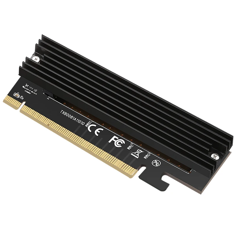 M.2 NVMe SSD Adapter M2 to PCIE 3.0 X16 Controller Card M Key Interface Support PCI Express 3.0 x4 2230-2280 Size Free Shipping
M.2 NVMe SSD Adapter M2 to PCIE 3.0 X16 Controller Card M Key Interface Support PCI Express 3.0 x4 2230-2280 Size Free Shipping