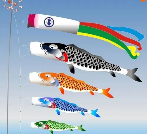 Koinobori Koi Nobori Carp Windsocks Streamers Fish Flag Decoration Med Fish Kite Hanging Wall Decor 15.7inch-59inch 5colors
Koinobori Koi Nobori Carp Windsocks Streamers Fish Flag Decoration Med Fish Kite Hanging Wall Decor 15.7inch-59inch 5colors