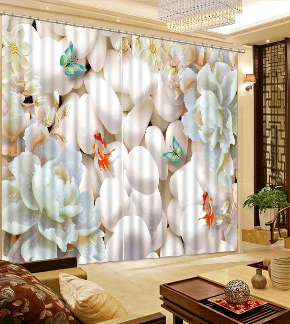 Custom Blackout Curtain Stone flower Curtain Bedroom Living Room Office Curtain Home Window
Custom Blackout Curtain Stone flower Curtain Bedroom Living Room Office Curtain Home Window