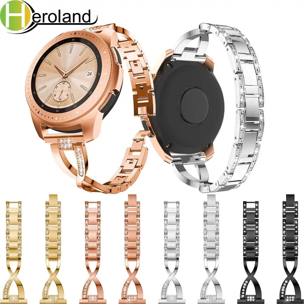 20 мм браслет для Samsung Galaxy Watch 42 мм/gear S2/ Galaxy active2 сменный стальной Кристальный ремешок для Amazfit GTR 42 мм
20 мм браслет для Samsung Galaxy Watch 42 мм/gear S2/ Galaxy active2 сменный стальной Кристальный ремешок для Amazfit GTR 42 мм
