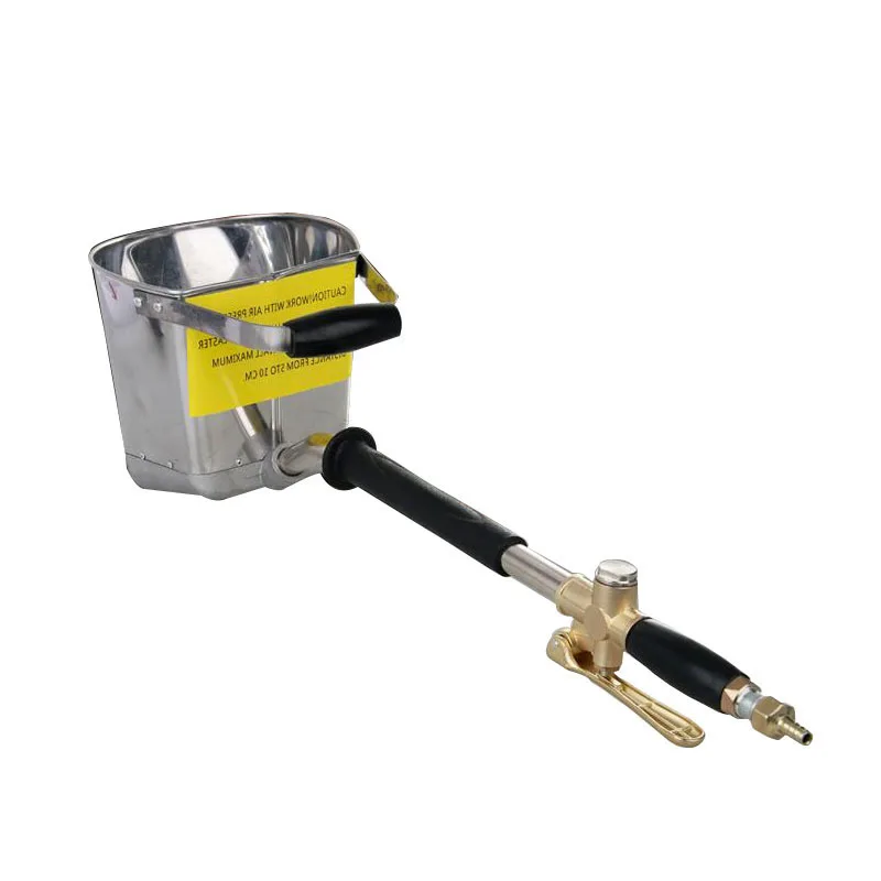 Cement Mortar Plaster Spraying Hopper Gun Render Bucket Gypsum Exterior Wall Pneumatic Sprayer Waterproof Coating Spray
Cement Mortar Plaster Spraying Hopper Gun Render Bucket Gypsum Exterior Wall Pneumatic Sprayer Waterproof Coating Spray