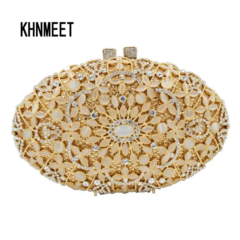 Luxury Designer Egg Shape Crystal Wedding Purse Women Party Evening Bag SC613
Luxury Designer Egg Shape Crystal Wedding Purse Women Party Evening Bag SC613