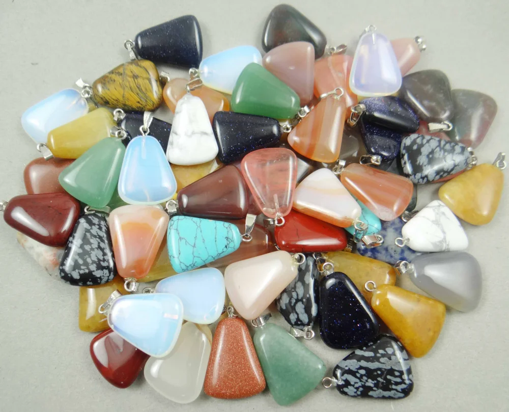 natural stone Quartz Turquoises crystal tiger eye safety Trapezoid charm pendant for diy jewelry making necklace Accessories
natural stone Quartz Turquoises crystal tiger eye safety Trapezoid charm pendant for diy jewelry making necklace Accessories
