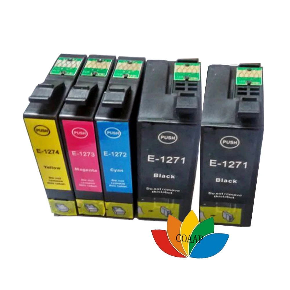 5x совместимый чернильный картридж 127 T127XL для принтера Epson анализатор 60 630 633 635 645 545 840 845
5x совместимый чернильный картридж 127 T127XL для принтера Epson анализатор 60 630 633 635 645 545 840 845