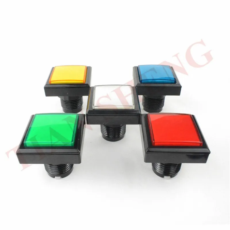 Free Shipping 5PCS/Lot Factory Price 44mm Square Push Button Arcade 12V LED Momentary Push Buttons Illuminated Push Button
Free Shipping 5PCS/Lot Factory Price 44mm Square Push Button Arcade 12V LED Momentary Push Buttons Illuminated Push Button