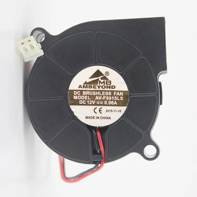 Ultra-quiet Fan AV-F5015LS 12V 0.03A 0.06A Humidifier Dedicated Fan 5015 Blower
Ultra-quiet Fan AV-F5015LS 12V 0.03A 0.06A Humidifier Dedicated Fan 5015 Blower