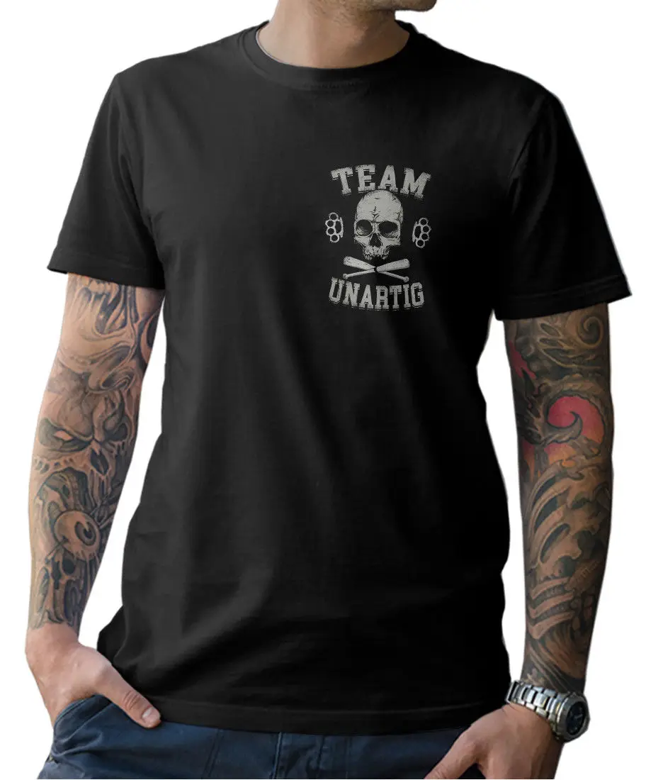 Team Unartig T-Shirt Skull Skull Oldschool Knuckle Shirt Partnershirt S-3Xl 2019 New Fashion Casual Cotton T Shirt
Team Unartig T-Shirt Skull Skull Oldschool Knuckle Shirt Partnershirt S-3Xl 2019 New Fashion Casual Cotton T Shirt