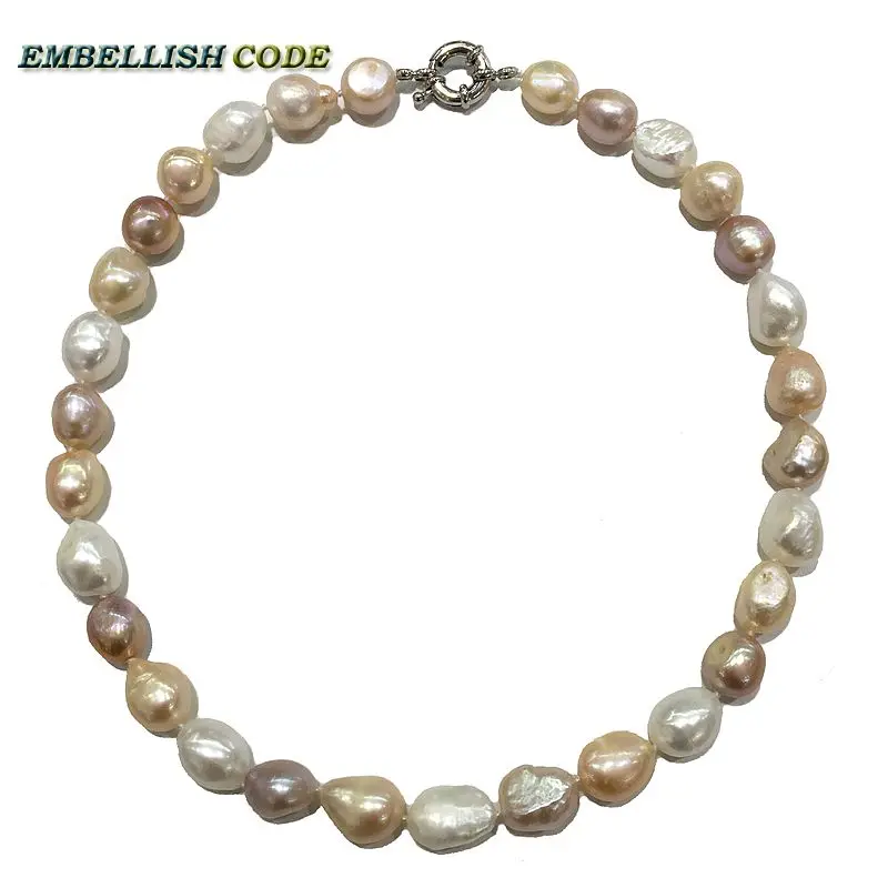 special good sheen semi baroque irregular pearl necklace Mixed color white pink purple stely real freshwater pearls for women
special good sheen semi baroque irregular pearl necklace Mixed color white pink purple stely real freshwater pearls for women