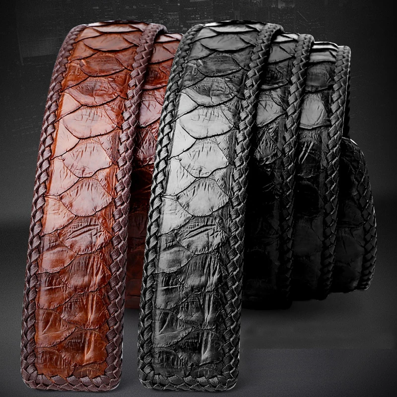 luxury belt men's genuine leather belts for men high quality snakeskin belts without buckle python skin waist belt mens ceinture
luxury belt men's genuine leather belts for men high quality snakeskin belts without buckle python skin waist belt mens ceinture