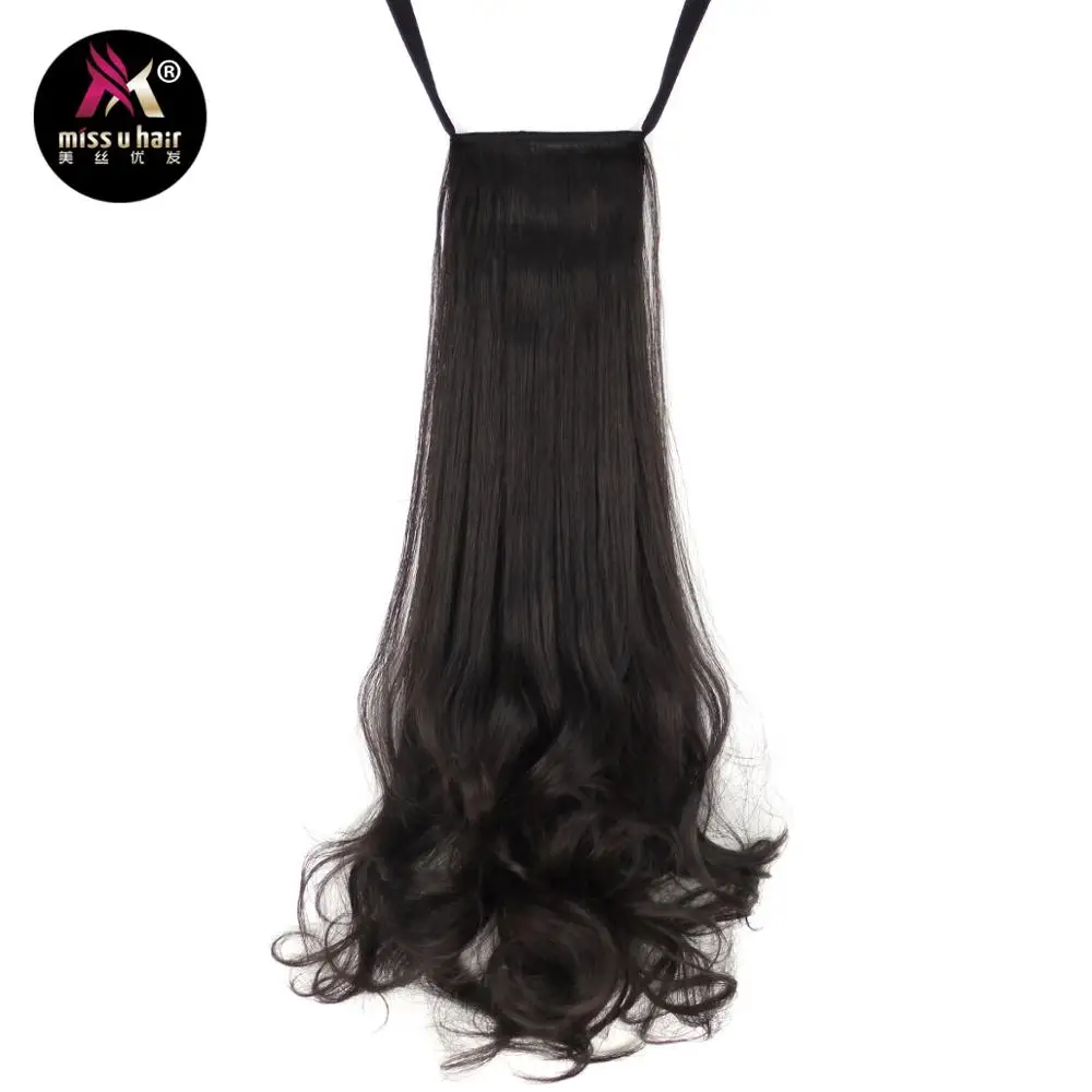 Miss U Hair 18" 45cm 110g Synthetic Ribbon Ponytail Long Curly Women Clip In Hair Extensions Piece Ponytails
Miss U Hair 18" 45cm 110g Synthetic Ribbon Ponytail Long Curly Women Clip In Hair Extensions Piece Ponytails