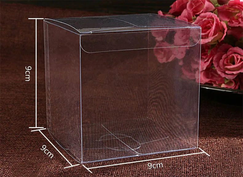 30pcs 9*9*9cm clear plastic pvc boxes packaging for giftchocolatecandycosmeticcakecrafts display package transparent Box
30pcs 9*9*9cm clear plastic pvc boxes packaging for giftchocolatecandycosmeticcakecrafts display package transparent Box