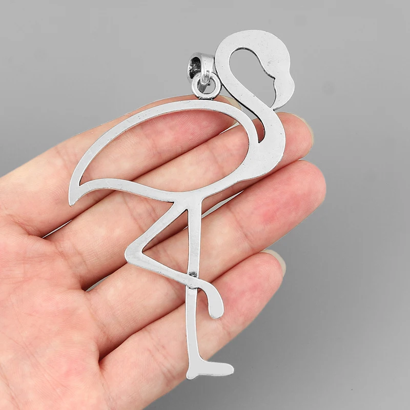 2PCS Tibetan Silver Large Hollow Red-crowned Crane Bird Animal Charms Pendants for DIY Jewelry Necklace Making Findings
2PCS Tibetan Silver Large Hollow Red-crowned Crane Bird Animal Charms Pendants for DIY Jewelry Necklace Making Findings