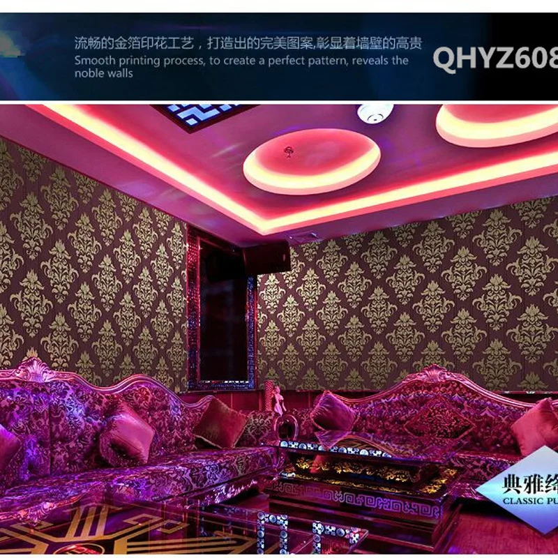Роскошные фоновые обои Q QIHANG в европейском стиле с изображением золотой фольги
Роскошные фоновые обои Q QIHANG в европейском стиле с изображением золотой фольги