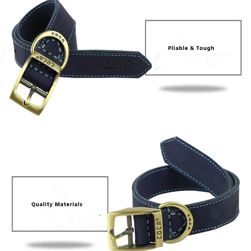 Natural Leather Big Dog Collar Soft Large Pet Neck Strap Adjustable Dull Polish Handmade Harnesses&Leads For Small/Giant Pet Dog
Natural Leather Big Dog Collar Soft Large Pet Neck Strap Adjustable Dull Polish Handmade Harnesses&Leads For Small/Giant Pet Dog