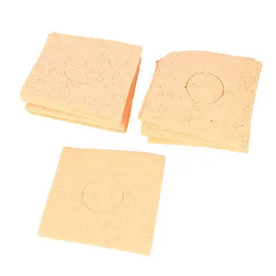 20 Pcs Solder Desoldering Soldering Iron Tip Welding Sponge Cleaners Orange 58mm x 58mm
20 Pcs Solder Desoldering Soldering Iron Tip Welding Sponge Cleaners Orange 58mm x 58mm