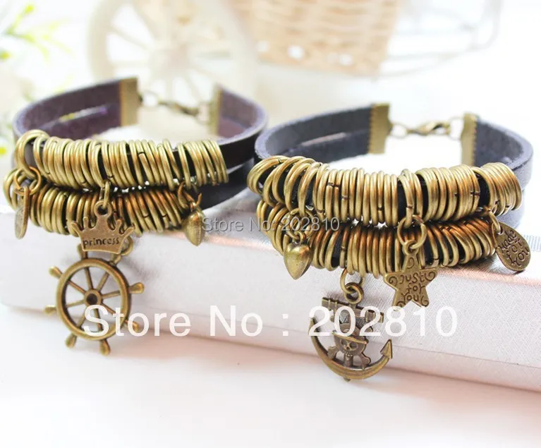 *hot sales DIY Pentagram Anchor rudder Crown Water droplets lover's bracelet pendant
*hot sales DIY Pentagram Anchor rudder Crown Water droplets lover's bracelet pendant