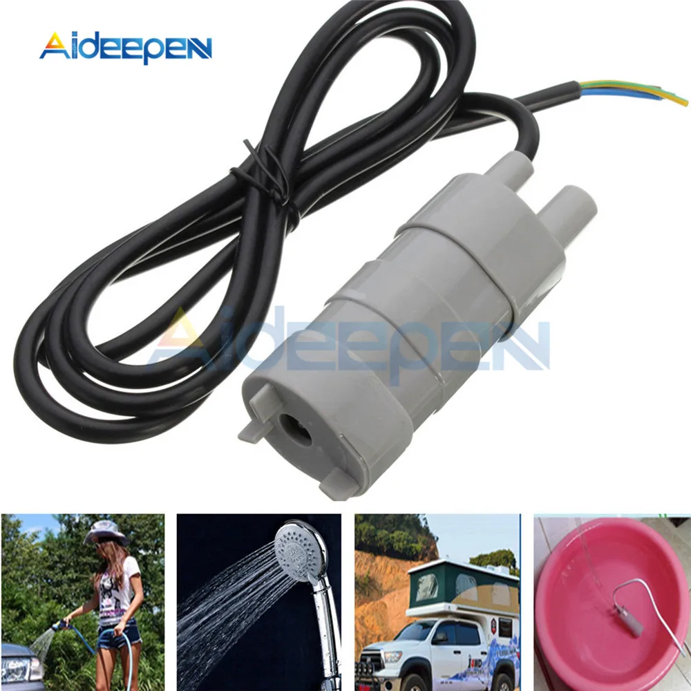 DC 12V 24V JT-500 Immersible Submersible Pump 600L/H 5M for Water Aquarium Bath
DC 12V 24V JT-500 Immersible Submersible Pump 600L/H 5M for Water Aquarium Bath