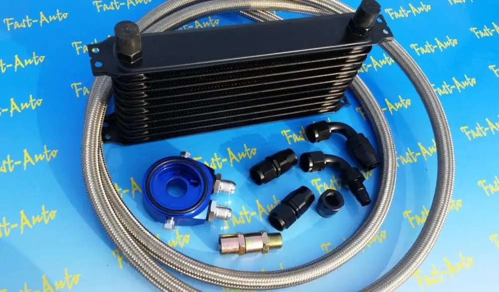 universal an10 -10an 7/8-14unf thread trust style 10 rows row transmission oil cooler kits for mazda rx7 mx5 fd3s rb25det
universal an10 -10an 7/8-14unf thread trust style 10 rows row transmission oil cooler kits for mazda rx7 mx5 fd3s rb25det