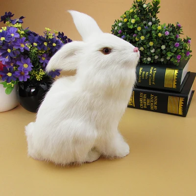 Simulation rabbit polyethylene&furs rabbit model funny gift about 13cmx15cmx22cm
Simulation rabbit polyethylene&furs rabbit model funny gift about 13cmx15cmx22cm