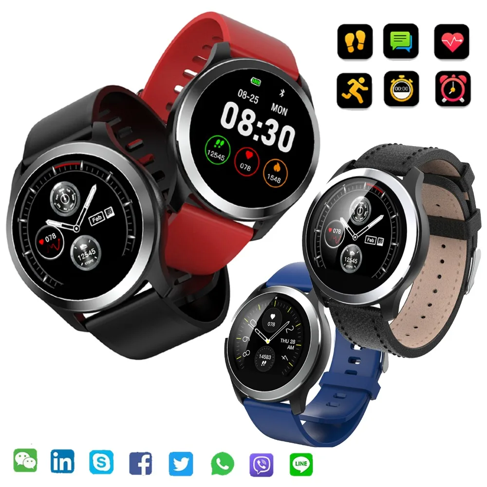 Heart Rate Blood Pressure Tracker Sports Band Remote Cantrol HD Screen Smart Watch For Samsung iPhone Huawei Motorola
Heart Rate Blood Pressure Tracker Sports Band Remote Cantrol HD Screen Smart Watch For Samsung iPhone Huawei Motorola