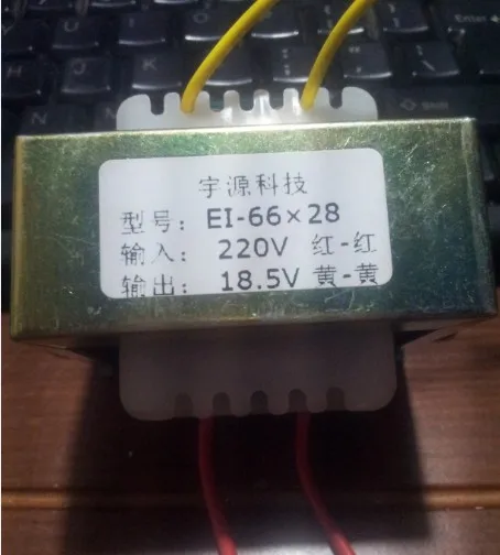 EI type 30W transformer 220V 30W 18.5V EI66-28 power transformer AC18.5V
EI type 30W transformer 220V 30W 18.5V EI66-28 power transformer AC18.5V