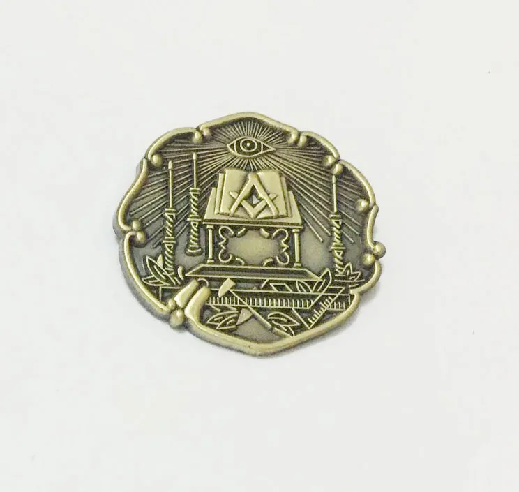 Custom Factory Price All Seeing Eye Working Tools Antique Brass Lapel Pin Badge Emblem
Custom Factory Price All Seeing Eye Working Tools Antique Brass Lapel Pin Badge Emblem