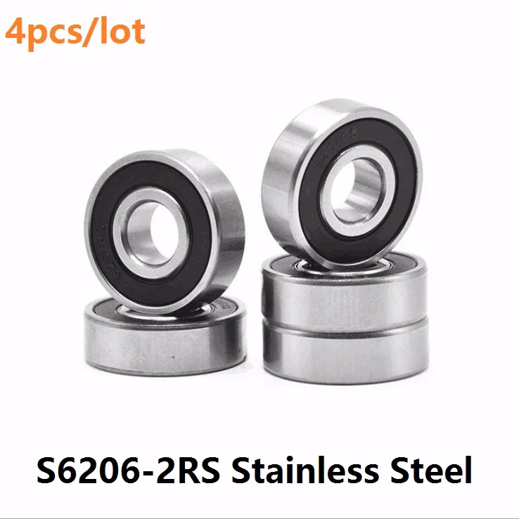 4 шт., ABEC-5 S6206RS, S6206-2RS, 30*62*16 мм, шарикоподшипник из нержавеющей стали, глубокий шарикоподшипник из нержавеющей стали, 30x62x16 мм
4 шт., ABEC-5 S6206RS, S6206-2RS, 30*62*16 мм, шарикоподшипник из нержавеющей стали, глубокий шарикоподшипник из нержавеющей стали, 30x62x16 мм