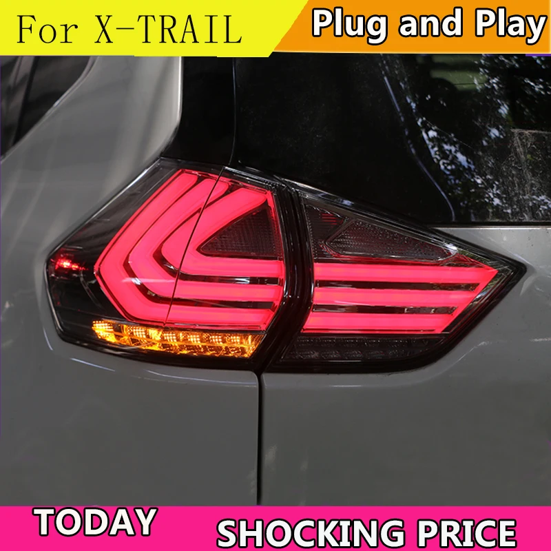 Автостайлинг doxa для Nissan X-trail, задние фонари 2014-2019, красные светодиодный задние фонари, сигнал DRL, тормозные задние фонари, автомобильные аксессуары
Автостайлинг doxa для Nissan X-trail, задние фонари 2014-2019, красные светодиодный задние фонари, сигнал DRL, тормозные задние фонари, автомобильные аксессуары