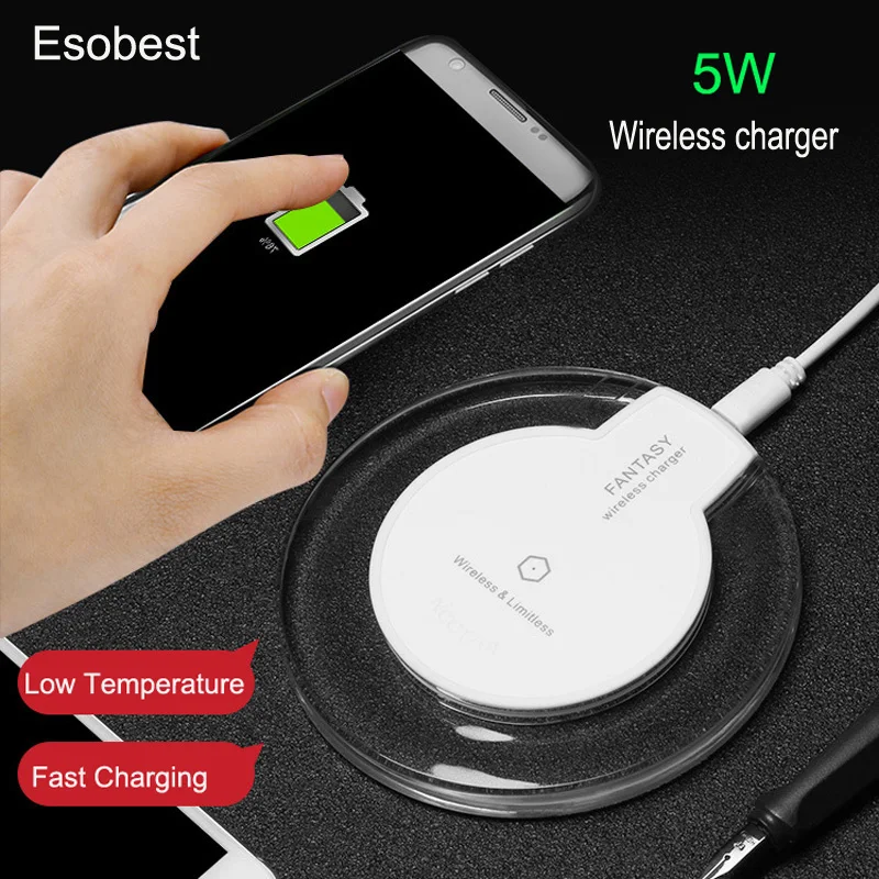 5W wireless charger for iPhone 8 Plus X 11 12 13 14 15 Samsung huawei xiaomi S6 S7 edge S8 s9 s10Plus
5W wireless charger for iPhone 8 Plus X 11 12 13 14 15 Samsung huawei xiaomi S6 S7 edge S8 s9 s10Plus