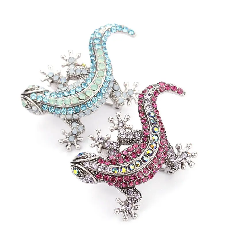 vintage Lizard Brooch for Women Gold Pin Trendy Multicolor Rhinestone Animal lapel pin Brooches jewelry
vintage Lizard Brooch for Women Gold Pin Trendy Multicolor Rhinestone Animal lapel pin Brooches jewelry
