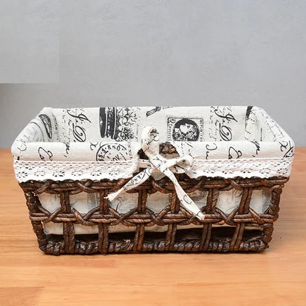Rattan Storage Basket Fabric Storage Box Desktop Storage Box Toy Sundries Snacks Finishing Basket Storage Basket
Rattan Storage Basket Fabric Storage Box Desktop Storage Box Toy Sundries Snacks Finishing Basket Storage Basket