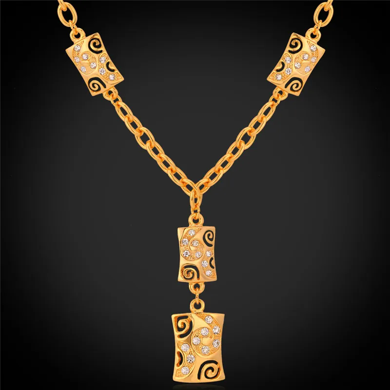 New Vintage Design Gold Color Choker Necklace Pendant High Quality Austrian Rhinestone Jewelry For Women MGC N1058
New Vintage Design Gold Color Choker Necklace Pendant High Quality Austrian Rhinestone Jewelry For Women MGC N1058