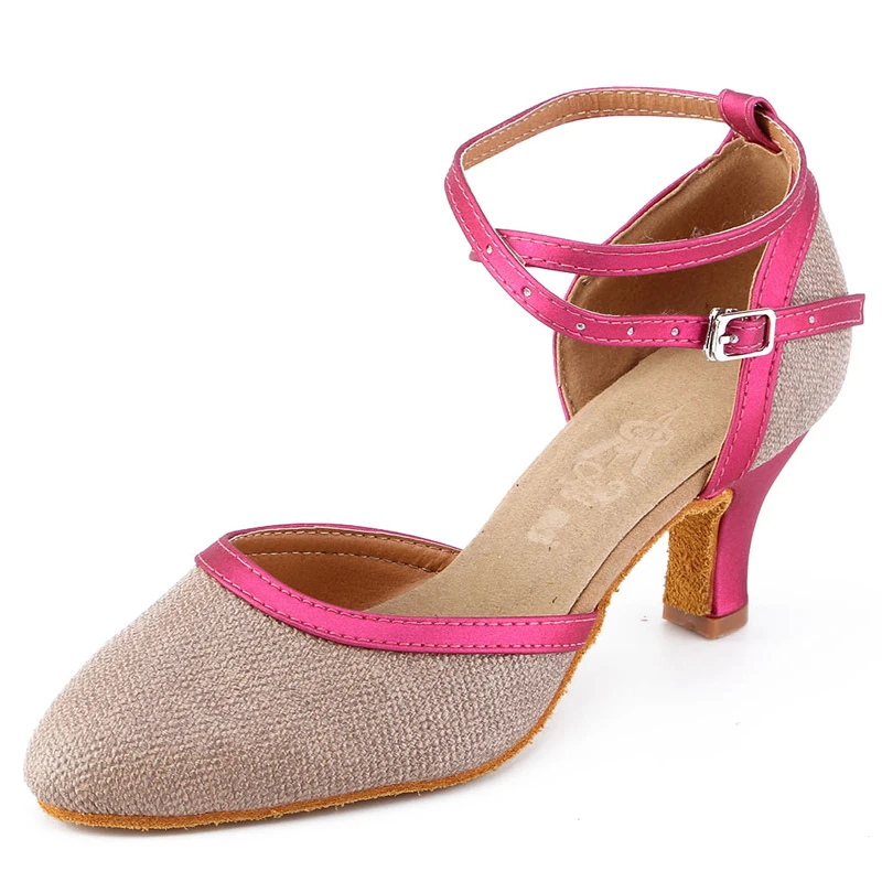 Women's Tango/Ballroom/Latin Dance Dancing Shoes Heeled Salsa Professional Dancing Shoes For Girls Ladies 6cm Suede Sole
Women's Tango/Ballroom/Latin Dance Dancing Shoes Heeled Salsa Professional Dancing Shoes For Girls Ladies 6cm Suede Sole