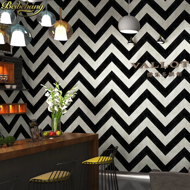Nordic Modern Nordic black white striped wavy wallpaper minimalist geometric line curve bar 3d flooring wall paper home decor
Nordic Modern Nordic black white striped wavy wallpaper minimalist geometric line curve bar 3d flooring wall paper home decor