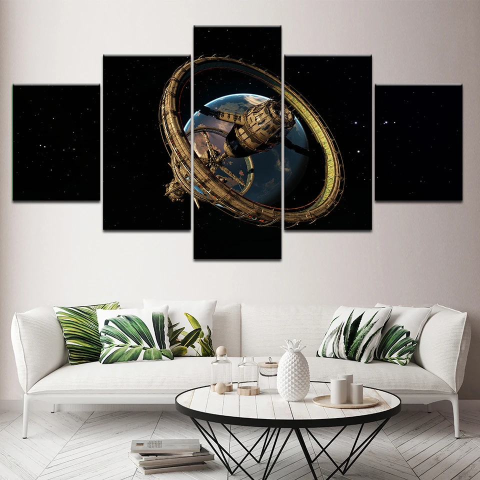 Canvas Painting Metal surrounds the earth 5 Pieces Wall Art Painting Modular Wallpapers Poster Print for living room Home Decor
Canvas Painting Metal surrounds the earth 5 Pieces Wall Art Painting Modular Wallpapers Poster Print for living room Home Decor
