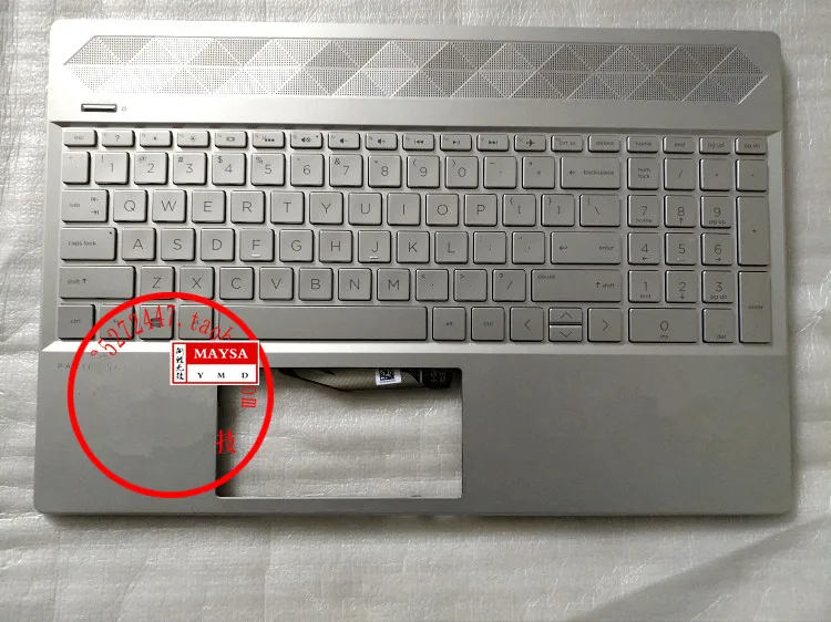 Laptop Palmrest Top Case Cover With US Layout Keyboard For HP 15-CS 15-CS0061ST L24752-001 Silver Color
Laptop Palmrest Top Case Cover With US Layout Keyboard For HP 15-CS 15-CS0061ST L24752-001 Silver Color