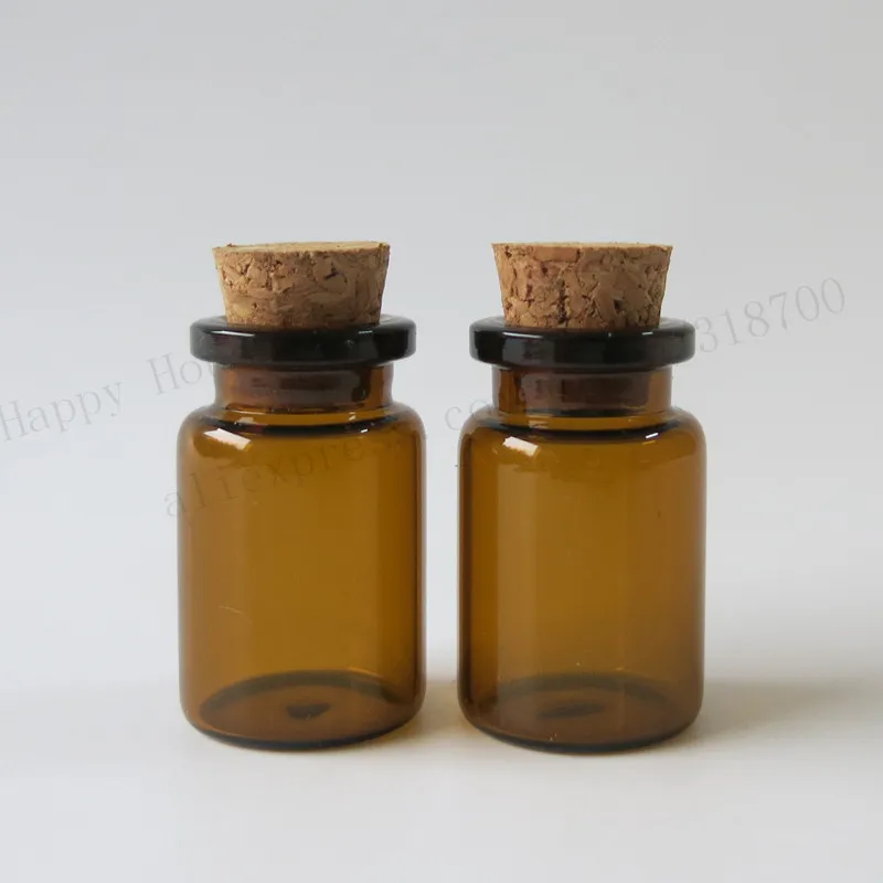 1000/lot 6ml Amber Glass Bottle with cork lid 1/4oz brown small sample Vials 22*35*12.5mm cork stopper glass container
1000/lot 6ml Amber Glass Bottle with cork lid 1/4oz brown small sample Vials 22*35*12.5mm cork stopper glass container