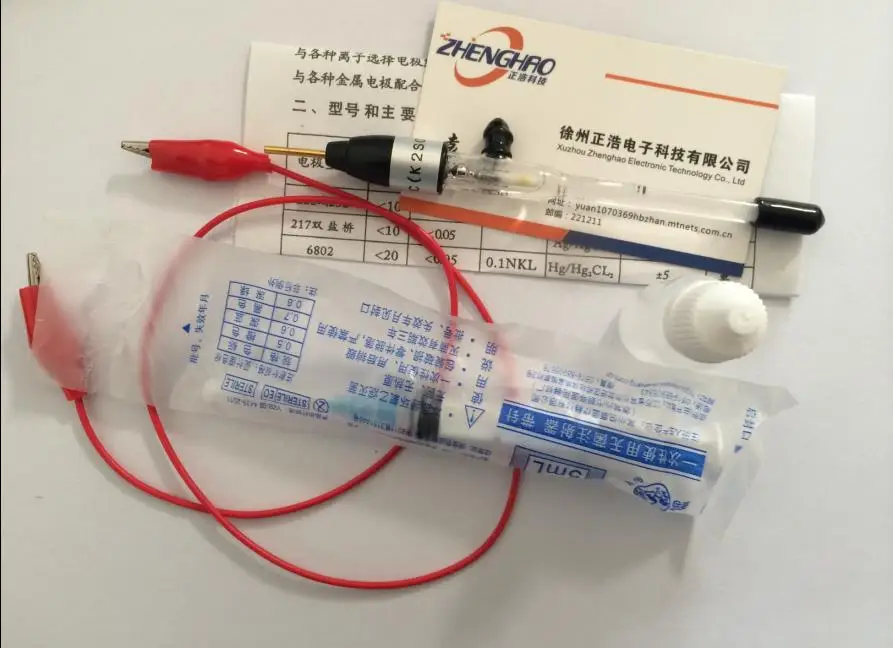 Promotion of mercury containing mercury sulfate electrode mercury sulfate reference electrode diameter 6mm
Promotion of mercury containing mercury sulfate electrode mercury sulfate reference electrode diameter 6mm