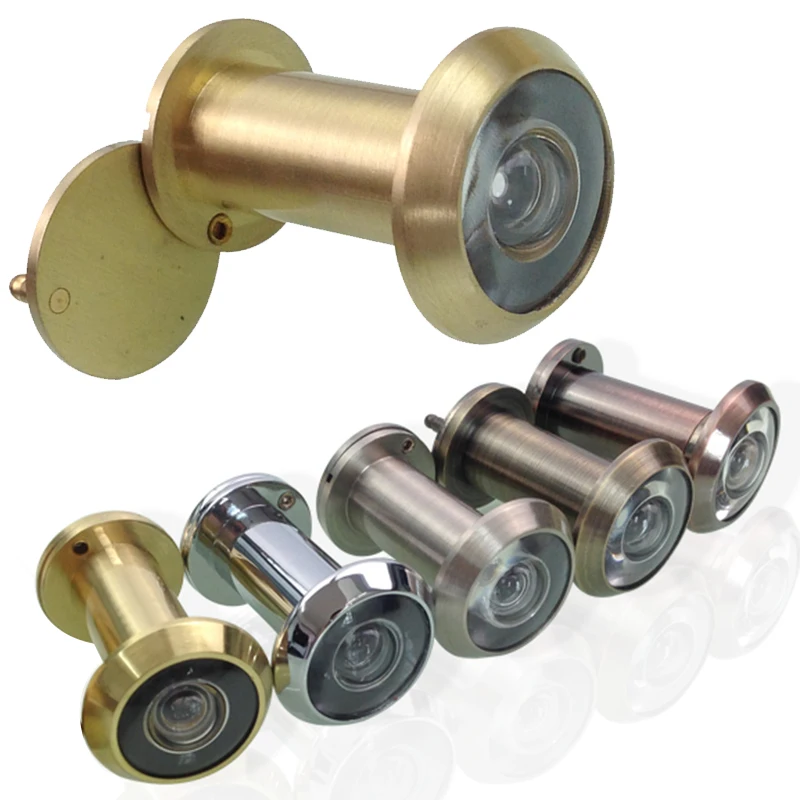 Optical Glass 200 Degree Wide Angle Door Viewer Antique Brass Peephole Hotel/Home Door Spyphole Viewer for 35-55mm Thick Door
Optical Glass 200 Degree Wide Angle Door Viewer Antique Brass Peephole Hotel/Home Door Spyphole Viewer for 35-55mm Thick Door