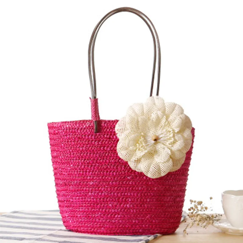 College wind new delicate delicate linen flower bag fashion small hand bag woven travel holiday beach bag
College wind new delicate delicate linen flower bag fashion small hand bag woven travel holiday beach bag