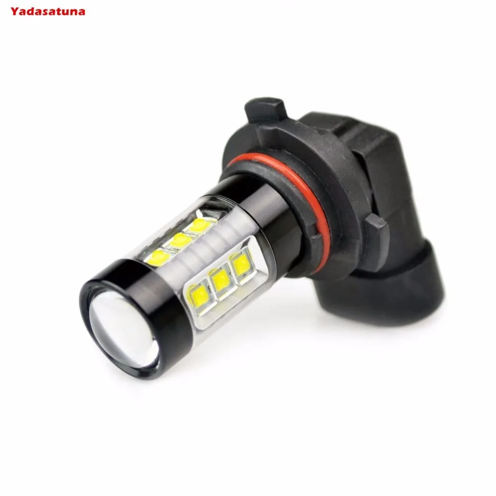 2*9006 HB4 12V 24V White LED Car Light Bulb 16X5W 80W High Power for Car Auto DRL Fog Lights Driving Running Lamps (Pack of 2)
2*9006 HB4 12V 24V White LED Car Light Bulb 16X5W 80W High Power for Car Auto DRL Fog Lights Driving Running Lamps (Pack of 2)